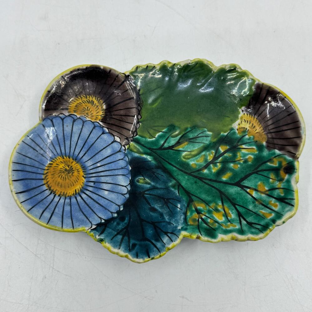 Peony Ware Japanese Small Organic Floral Plate